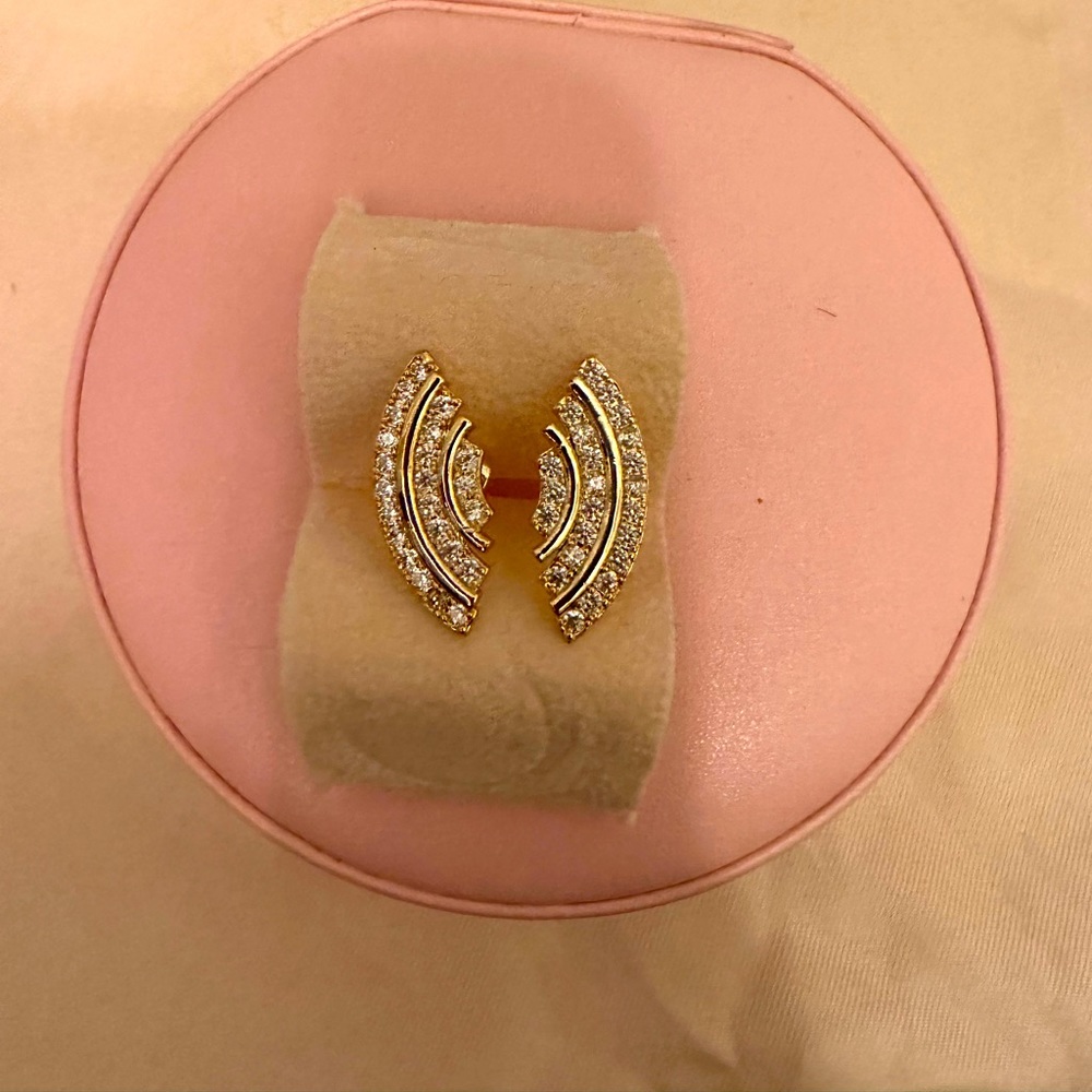 Half circle earrings